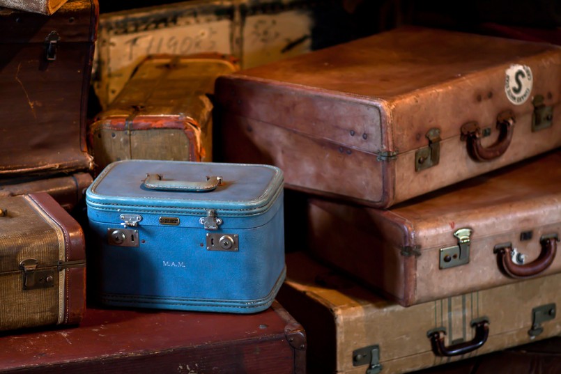 old suitcases