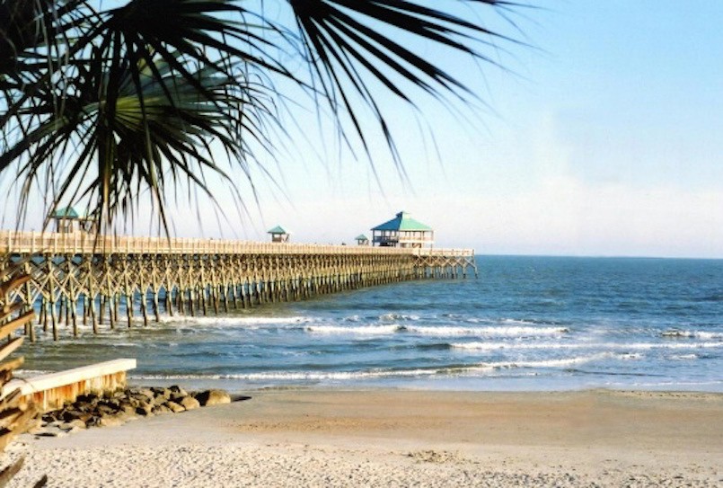Charleston South Carolina beach pier