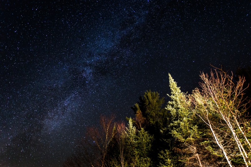 Milky Way, from New Hampshire's White Mountains