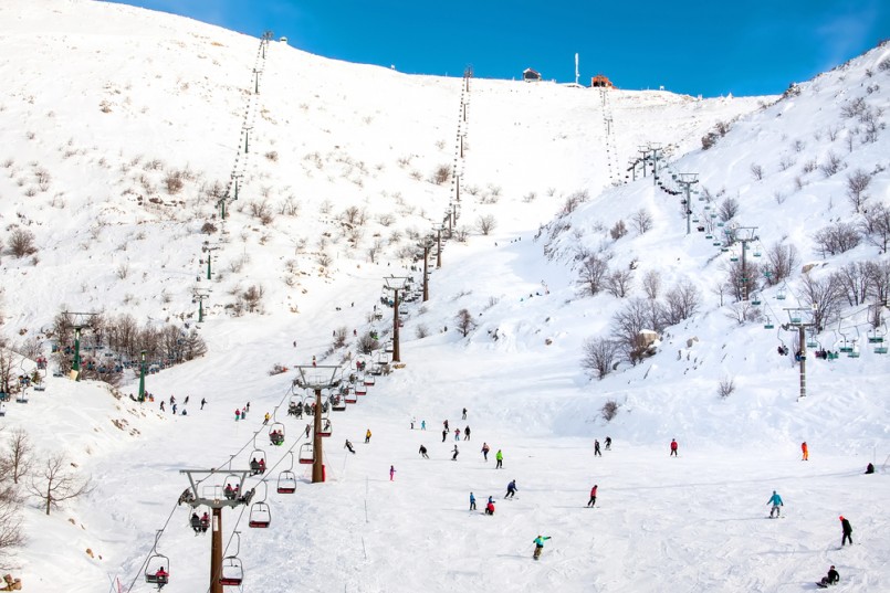 Mount Hermon, the ski resort