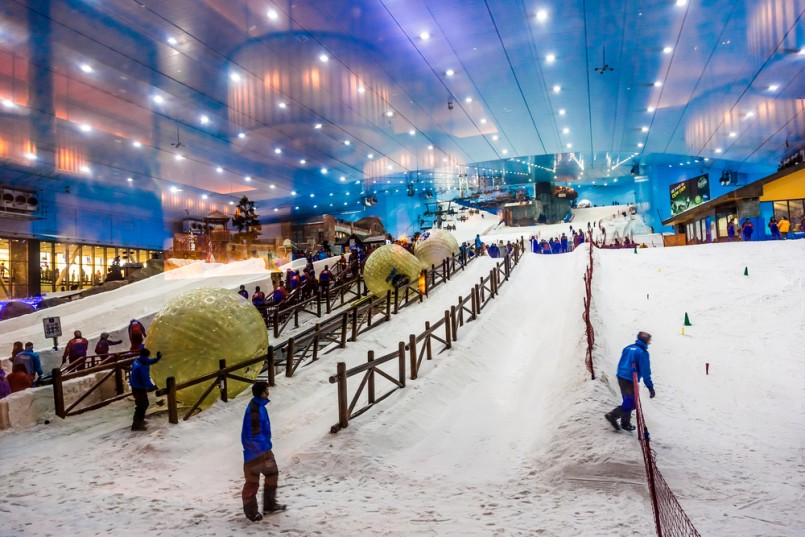ski Dubai indoor resort