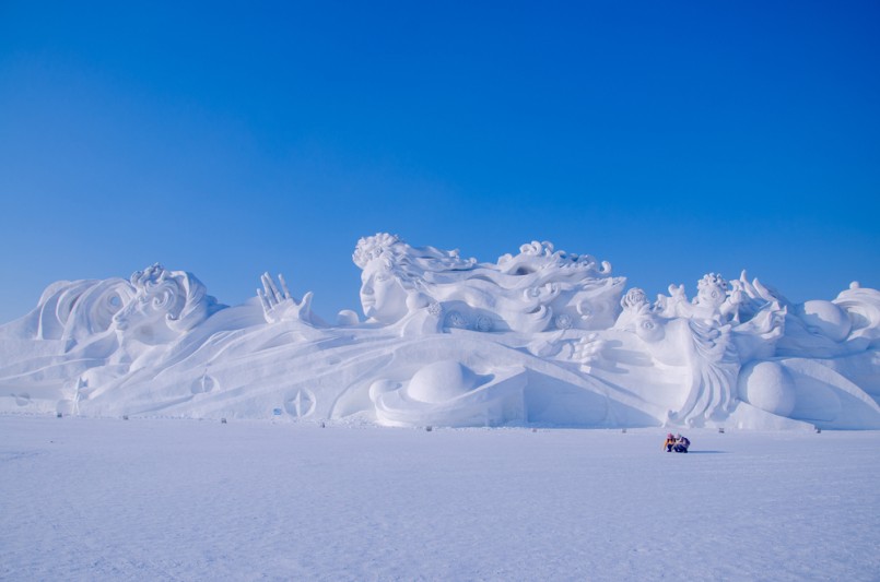 China Harbin Sun Island International Snow Sculpture Art Expo