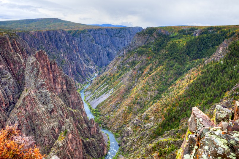 Black Canyon of the Gunnison National Park, in fall